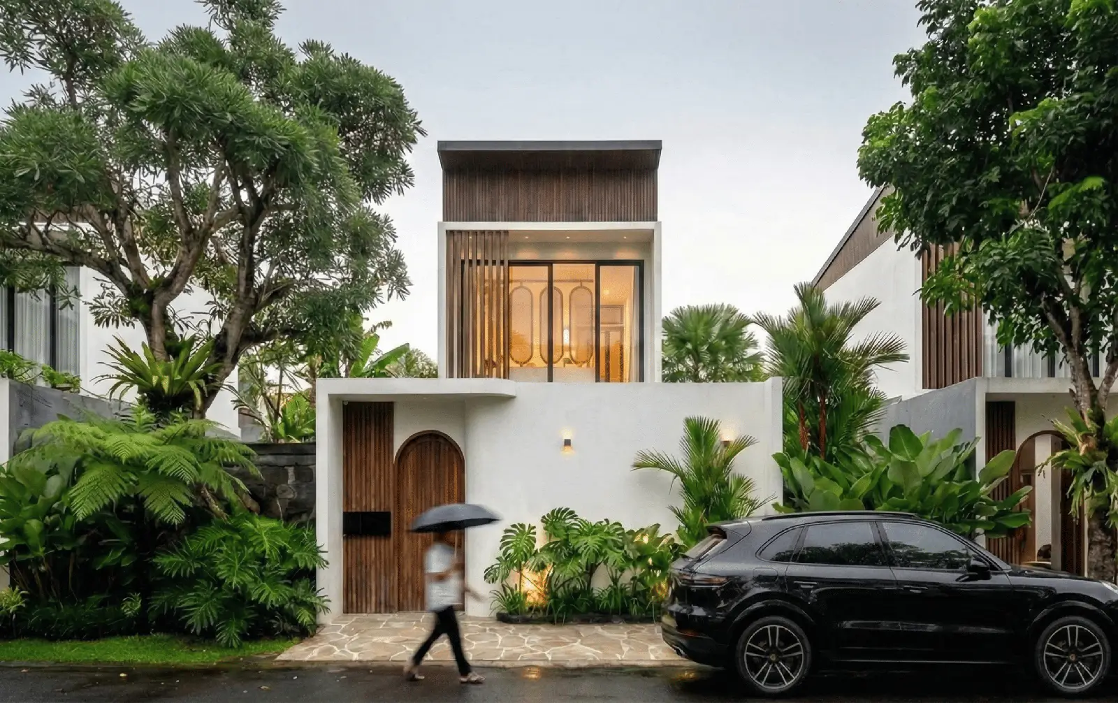 Villa Yume facade in the website showcase