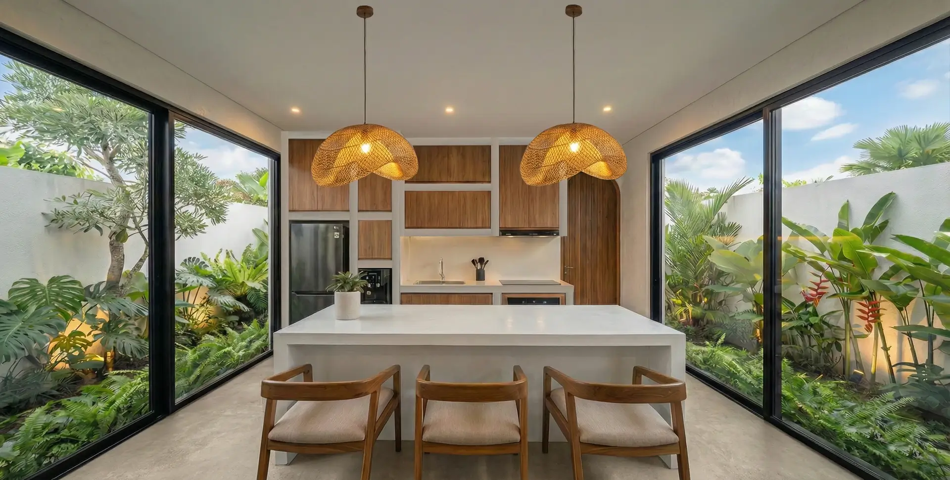 Villa Yume social concept: kitchen